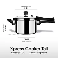 Stahl Xpress Triply Pressure Cooker