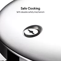 Stahl Xpress Triply Pressure Cooker Tall, Induction Cooker, Outer Lid Pressure Cooker,