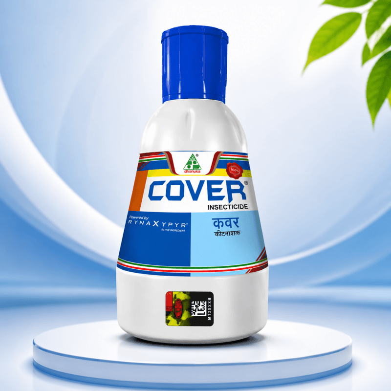 Dhanuka COVER LIQ® Insecticide (Chlorantraniliprole 18.5% w/w SC) – 30 ml | Vetrivel Agro Services