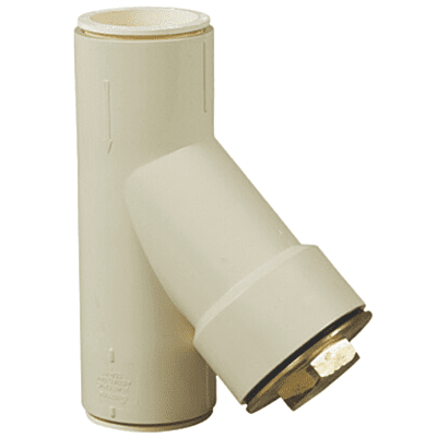 Y Strainer, 32mm, 1-1/4"(Inch), Life Line C-PVC Hot and Cold Water System 