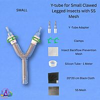 Y-tube for Small Clawed Legged Insects with SS Mesh