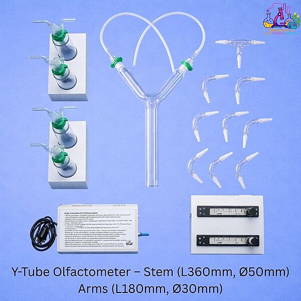 Y-tube Olfactometer- Stem-50mm | Arms-30mm