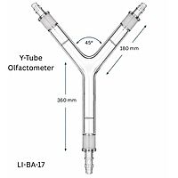 Y-tube Olfactometer- Stem-50mm | Arms-30mm