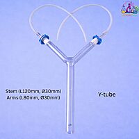 Y-tube - Stem (L120mm, Ø30mm) | Arms (L80mm, Ø30mm)