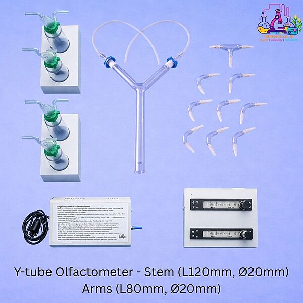 Y-tube Olfactometer - Stem-20mm | Arm-20mm