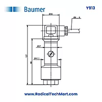 Baumer Y913 Process Pressure Transmitter