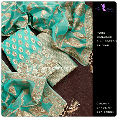 PURE BANARASI SILK COTTON SALWAR YBRCSKS20959