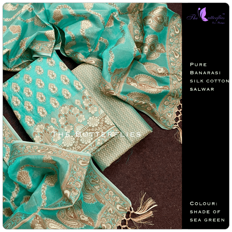 PURE BANARASI SILK COTTON SALWAR YBRCSKS20959