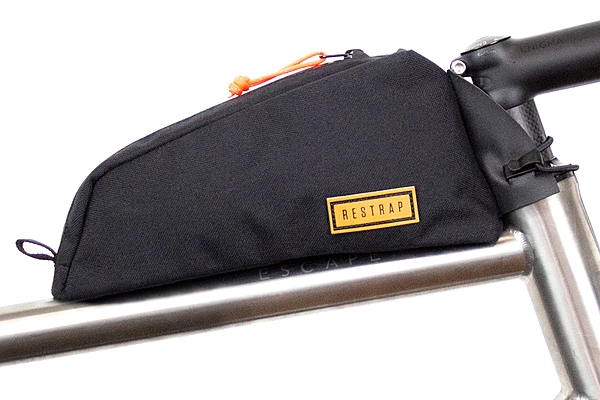 RESTRAP BOLT-ON TOP TUBE BAG-BLACK