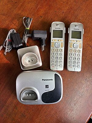 Panasonic Cordless Phone KX-TGD210N intercom