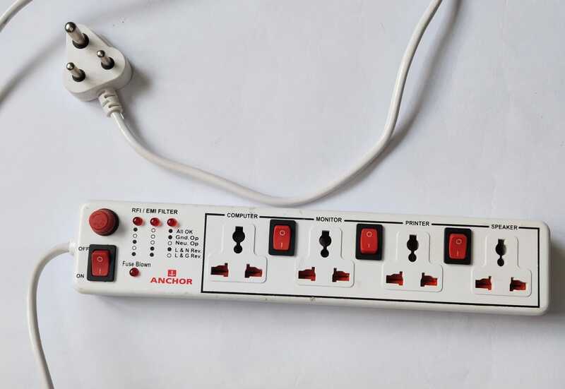 Used Anchor Power Extension Board, Spike Guard