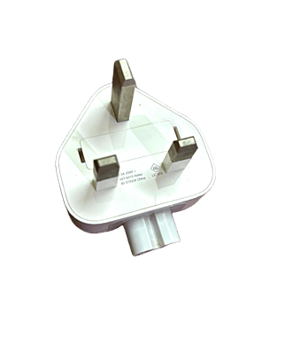 Used Apple Plug UK Style Plug Adapter Duck Head Used Apple Plug UK Style Plug Adapter Duck Head