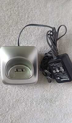 Used Panasonic Cordless Phone base and power adapter Used Panasonic Cordless Phone base and power adapter