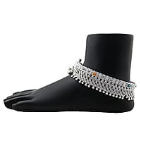 Sterling Silver Chain type Anklets