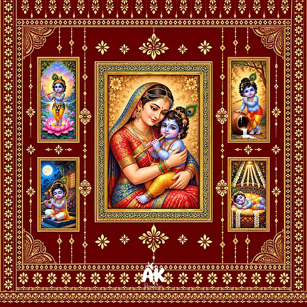 Yasodha's Little Krishna