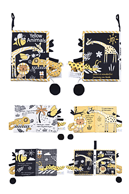 Quiet Book - Yellow Animals Quiet Book - Yellow Animals