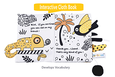 Quiet Book - Yellow Animals Quiet Book - Yellow Animals