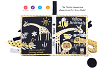 Quiet Book - Yellow Animals