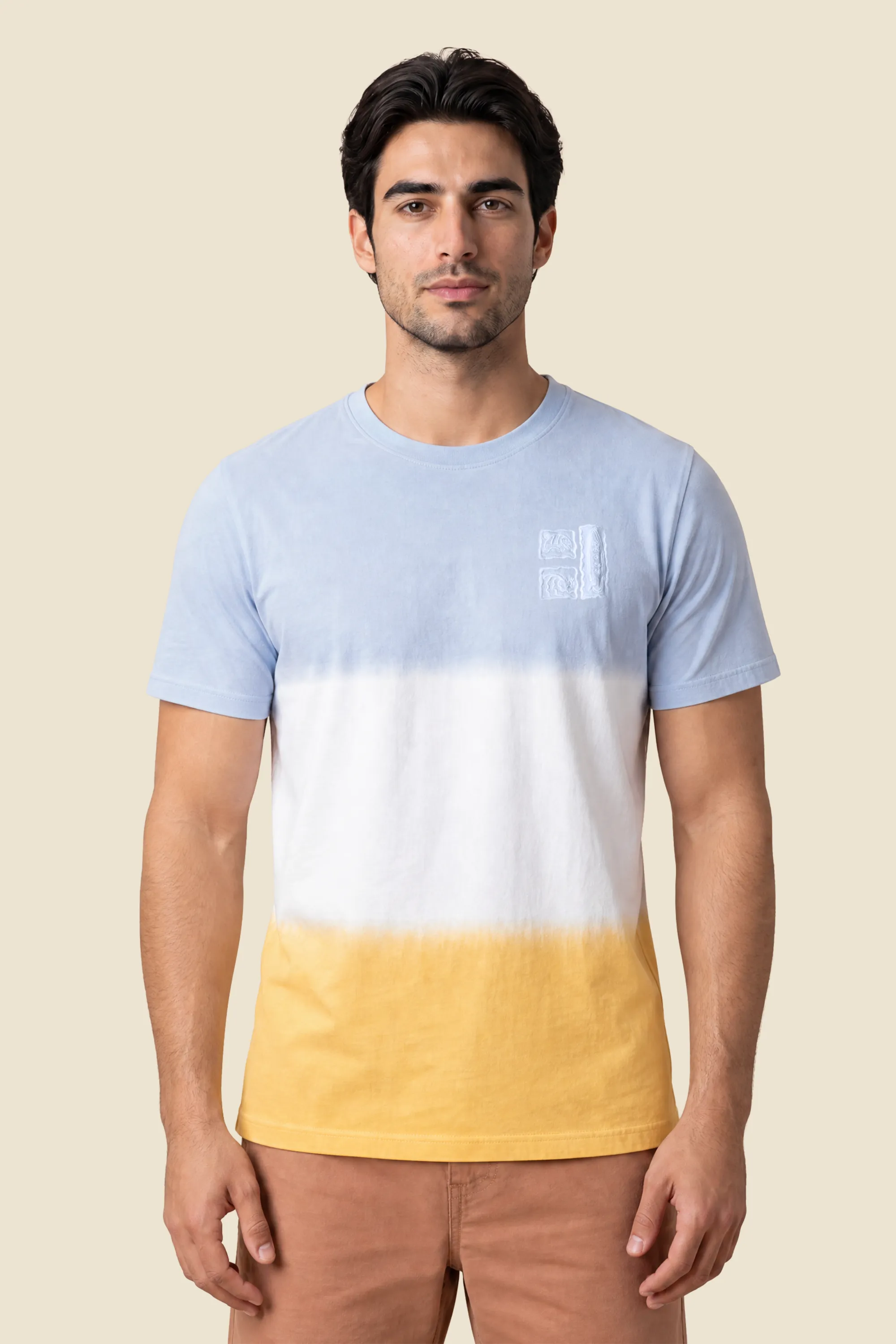 Men's Ombre Dip Dye Tshirt