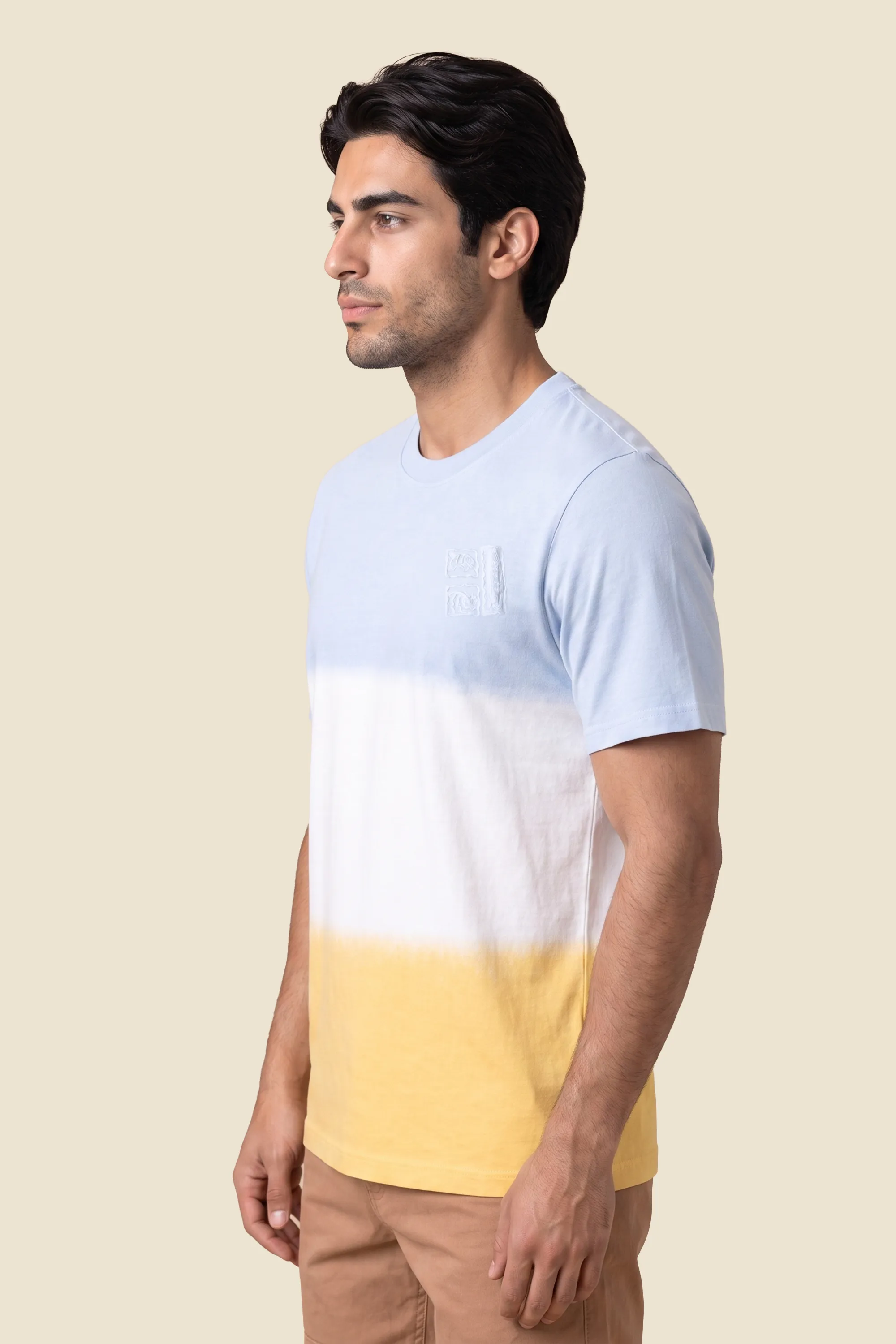 Men's Ombre Dip Dye Tshirt