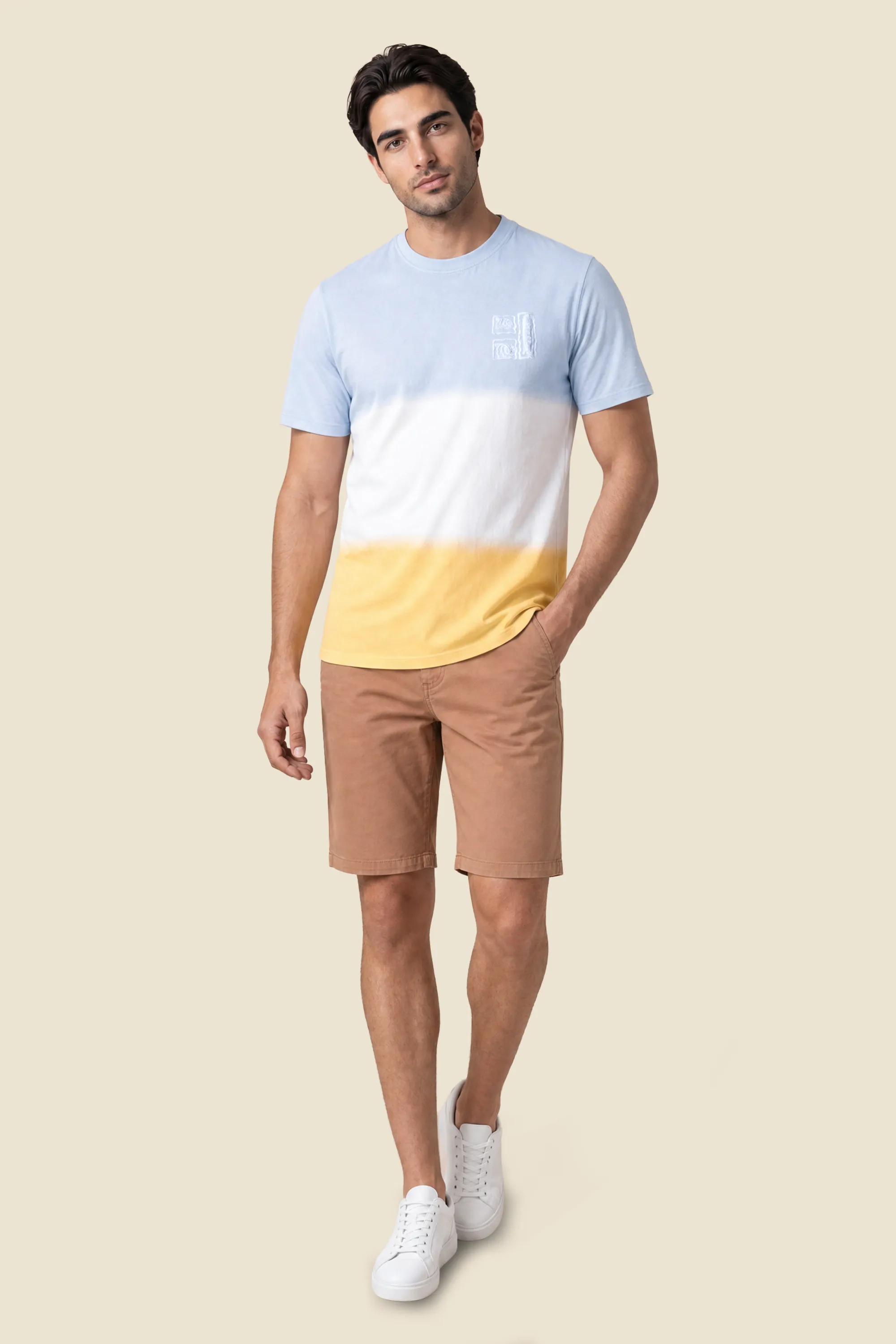 Men's Ombre Dip Dye Tshirt