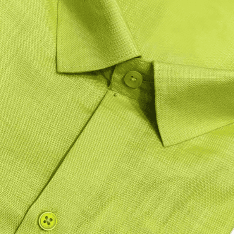 Yellow Green Plain Shirt