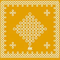 Yellow Kolam