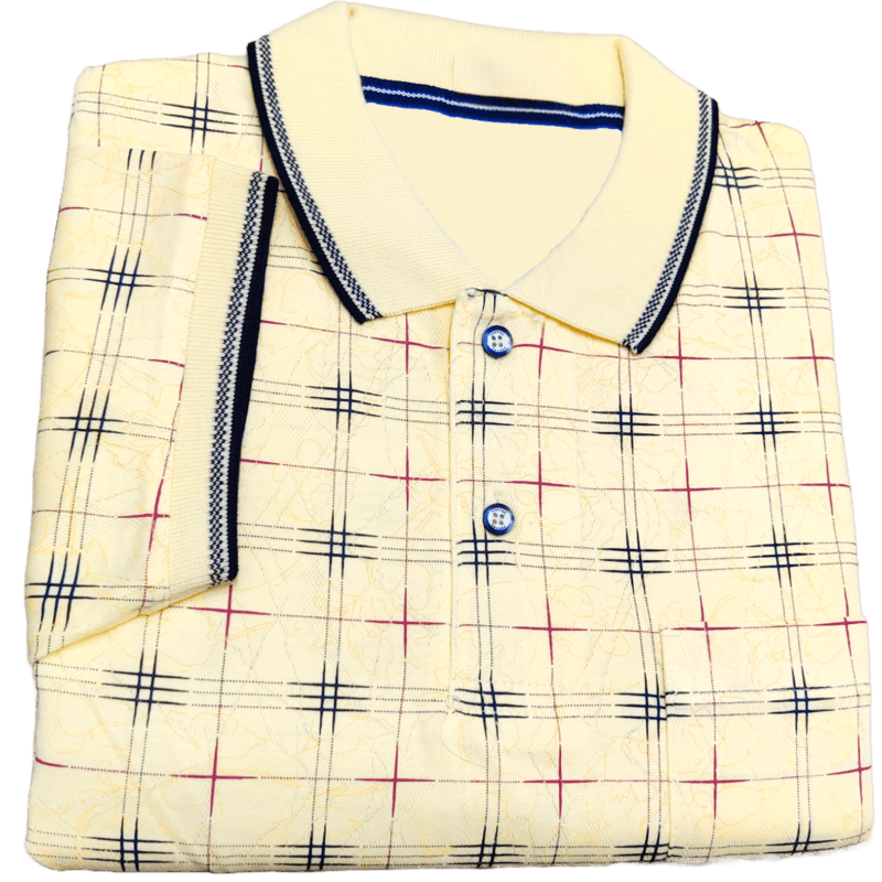 Yellow Printed Tshirt