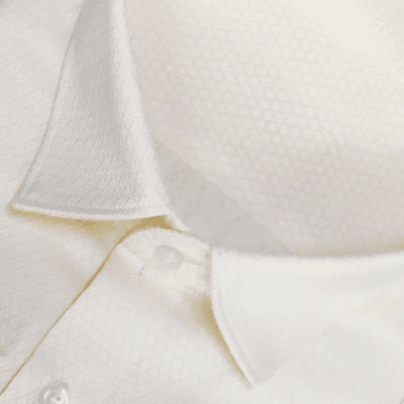 YELLOW SELF DESIGN SHIRT