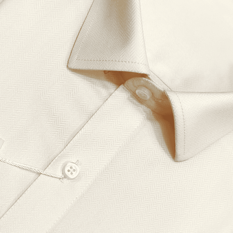 YELLOW SELF DESIGN SHIRT