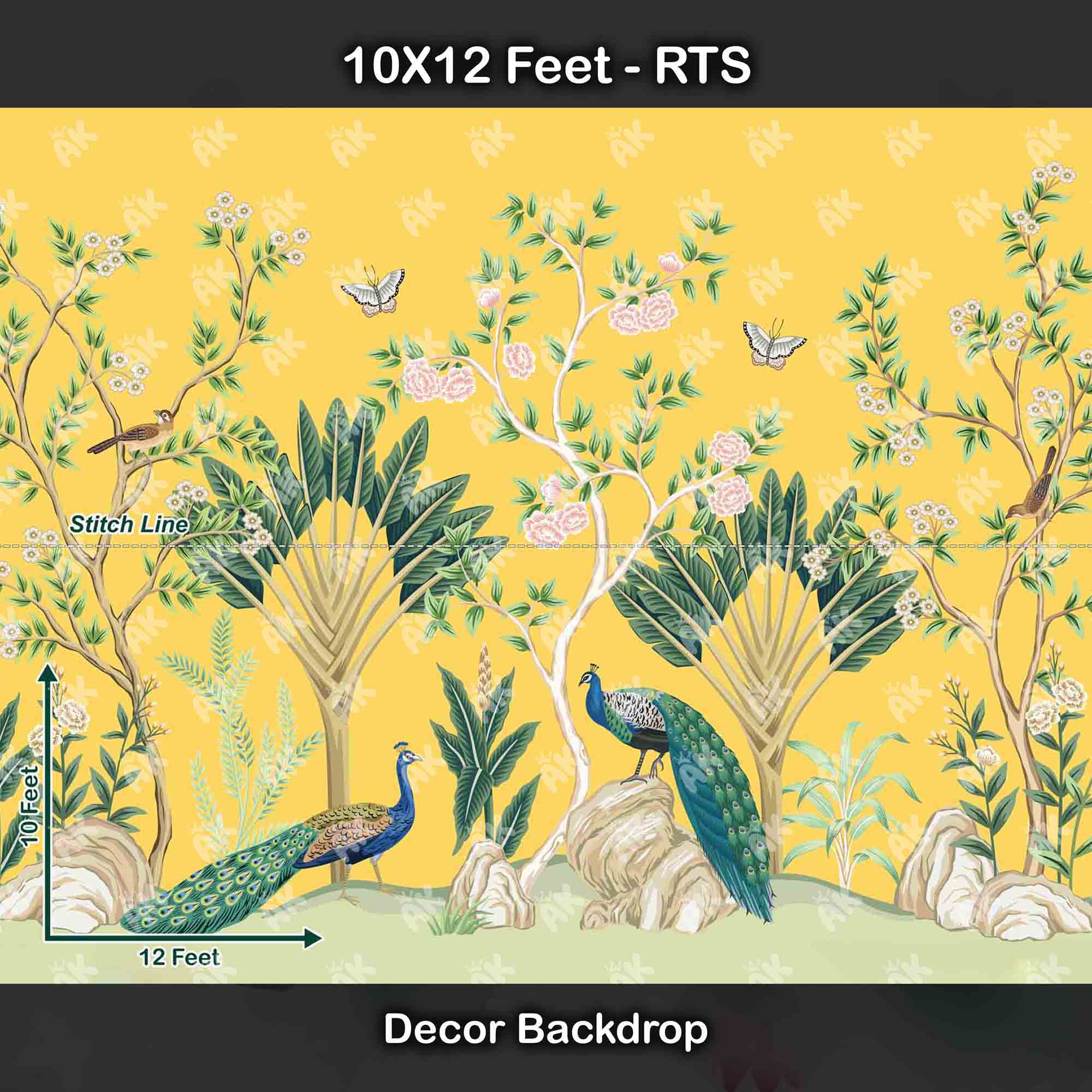 Yellow Twin Peacock RTS