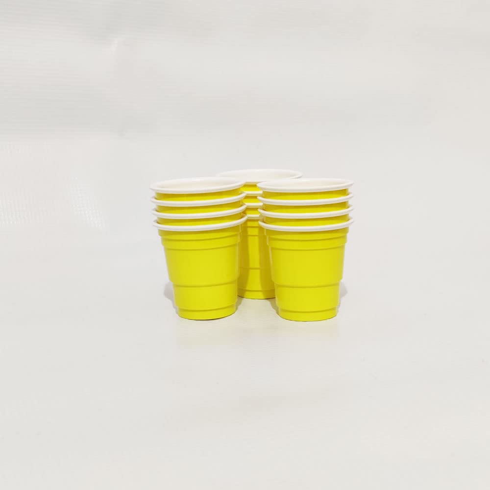 The Magic Balloon Store - Beer Pong Shot Glasses For Holi, Bachelor Cocktail New Year and Wedding Party Supplier - Liquid Capacity 60ml Pack of 30pcs