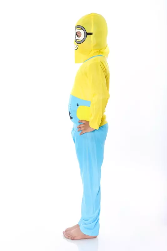 Yellow Minion Fancy Dress Costume For Kids