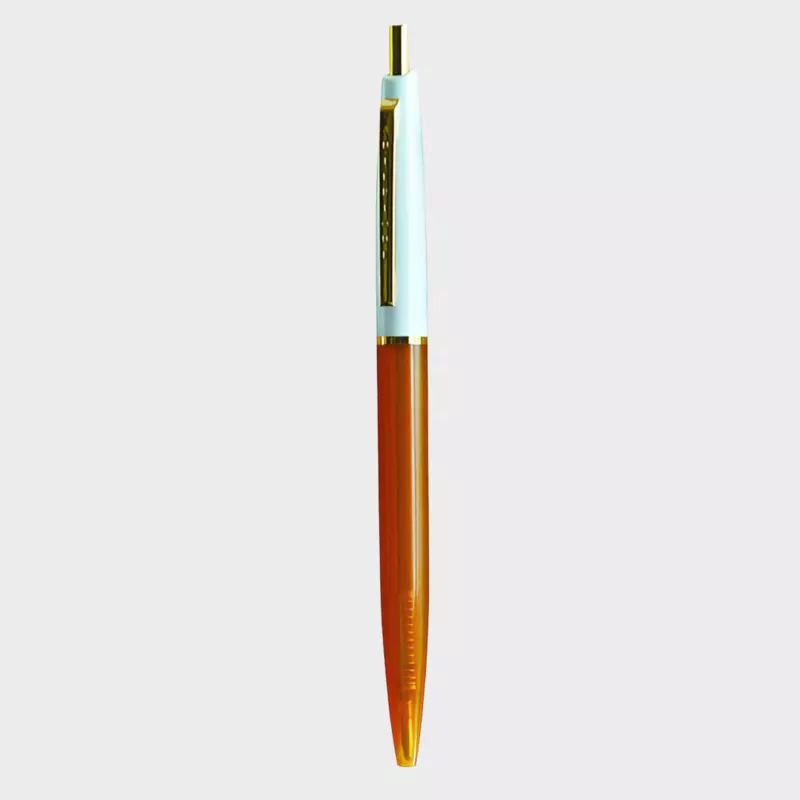 Anterique Oil-based Ballpoint Pen 0.5 White Yellow