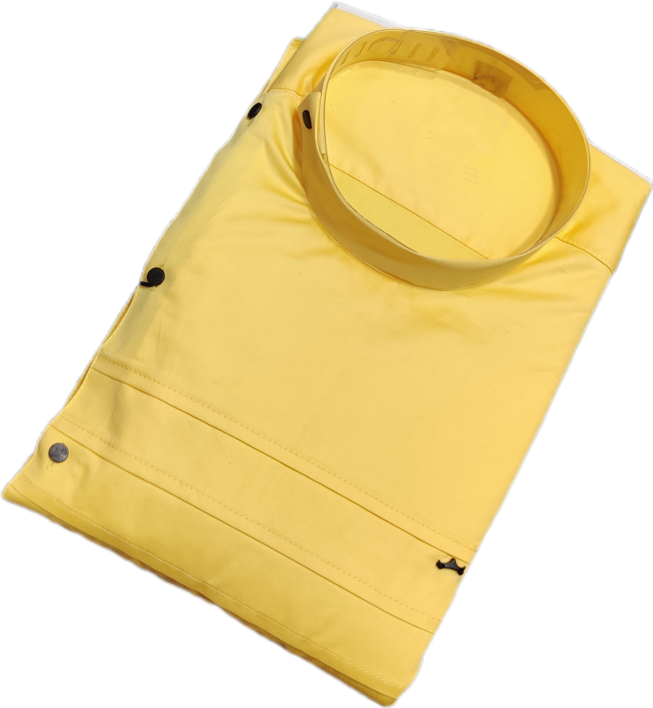 Yellow Plain Kurta