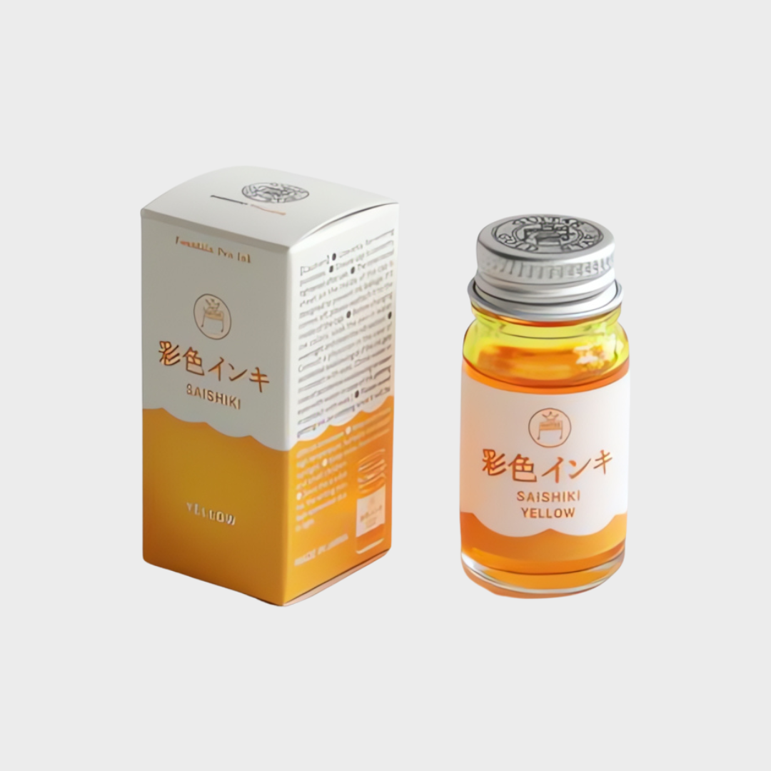 Teranishi Chemical | Ink | 12ml | Guitar | For Fountain Pen | Yellow