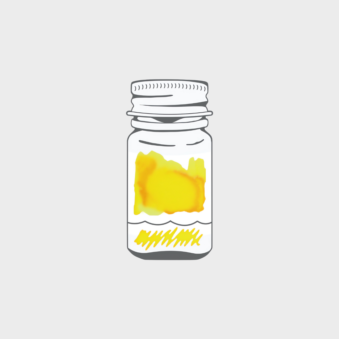 Teranishi Chemical | Ink | 12ml | Guitar | For Fountain Pen | Yellow