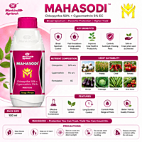 Mankind MAHASODI® Insecticide (Chlorpyrifos 50% + Cypermethrin 5% EC) | Vetrivel Agro Services