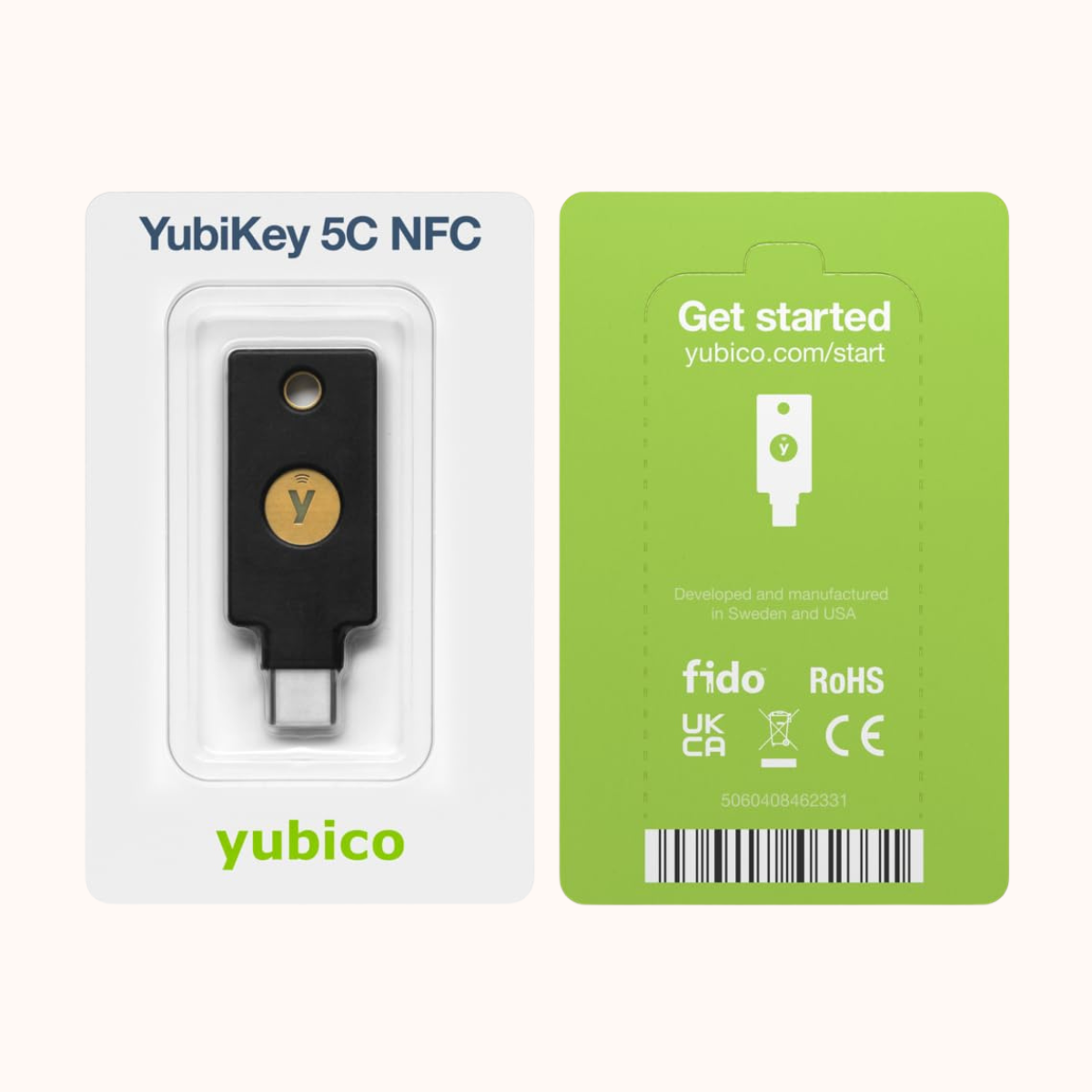 Yubico YubiKey 5C NFC FIPS Drive Type C