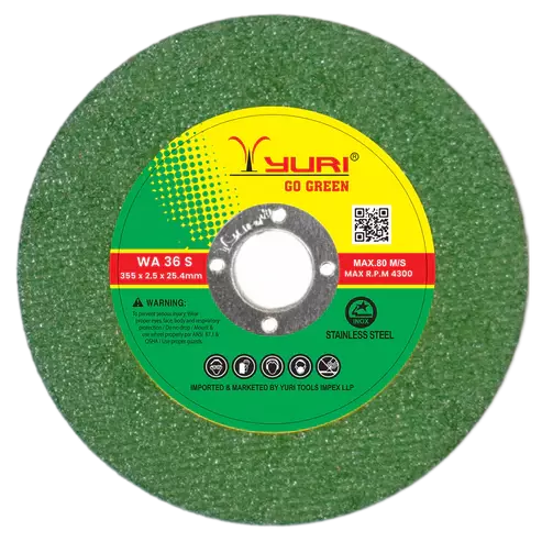 YURI CUT OFF WHEEL 5X1MM GREEN
