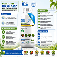 IPL BioHarz Bio Fungicide (Trichoderma harzianum 2.0% AS) | Vetrivel Agro Services