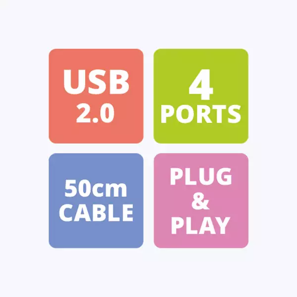 ZEB 90HB 4PORT USB HUB