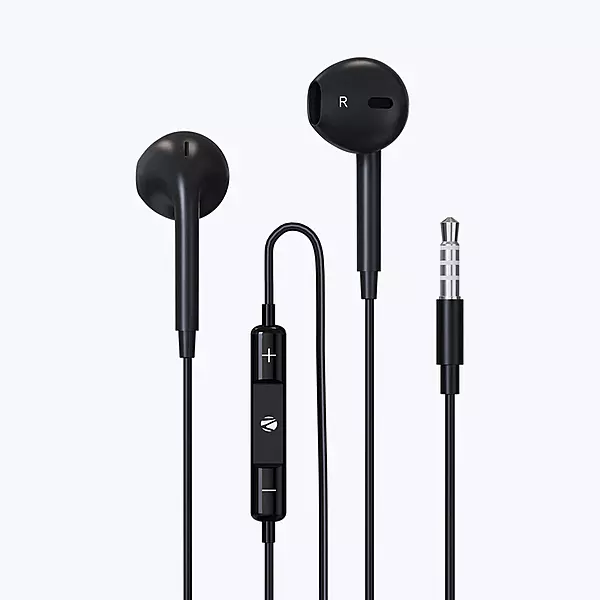 Zebronics Buds 30C Type-C In-Ear Earphones feature a sleek design, powerful sound, and an in-line mic for hands-free calls. Enjoy comfort and clarity with every beat. Perfect for music lovers!