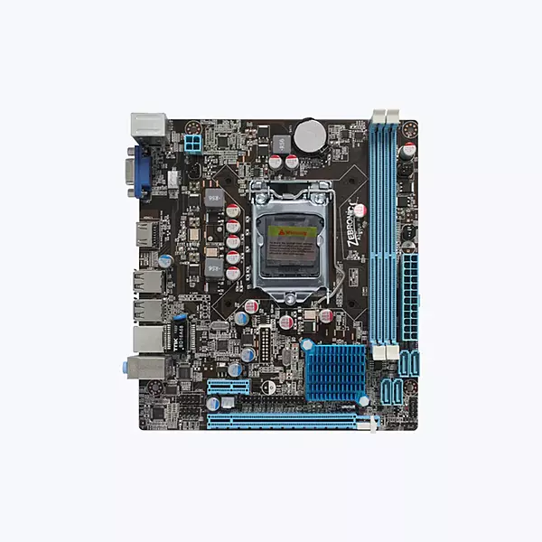 Zebronics ZEB H61 Motherboard – Intel H61 Chipset | LGA 1155 Socket | DDR3 RAM Support | Reliable Desktop PC Board