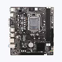 ZEBRONICS H61M2 Motherboard – LGA 1155, M.2 Slot, supports Intel 2nd/3rd Gen CPUs, DDR3 RAM, HDMI, USB 3.0, SATA 6Gb/s, ideal for budget builds and basic computing needs.