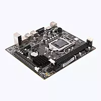 ZEBRONICS H61M2 Motherboard – LGA 1155, M.2 Slot, supports Intel 2nd/3rd Gen CPUs, DDR3 RAM, HDMI, USB 3.0, SATA 6Gb/s, ideal for budget builds and basic computing needs.