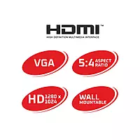 Zebronics ZEB-VS17HD 17" HD LED Monitor – 60Hz offers vibrant visuals with a sleek design. Perfect for home or office use, it features a 1366x768 resolution and multiple connectivity options.