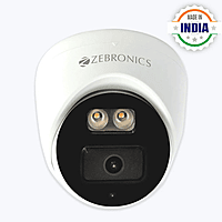 Zebronics ZEB-AHDPDSL24 Surveillance Dome Camera – 2MP AHD | IR Night Vision | Indoor Security