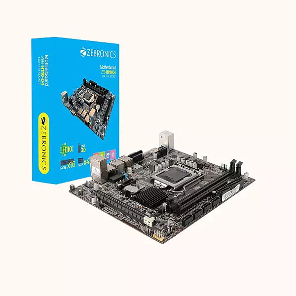 ZEBRONICS Zeb H110-D4 MicroATX Motherboard LGA 1151 Socket DDR4