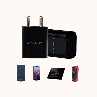 ZEBRONICS Zeb- USB Charger (MA5222)